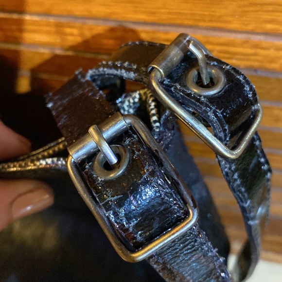 Plinio Visona purse black patent leather. - Picture 7 of 12